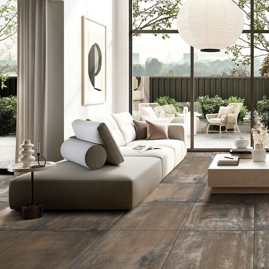 60×60 cm Brillante Caffe / Carving (~208 SEK/m²)